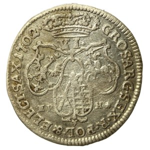 August II Mocny, Szóstak 1702, Lipsk (631)