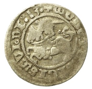 Sigismund I the Old, Half-penny 1513, Vilnius. Dot over the Pogon (632)
