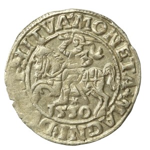 Zygmunt II August, Półgrosz 1550, Wilno, LI / LITVA (649)