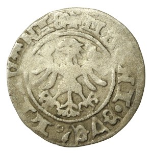 Aleksander Jagiellończyk, Półgrosz, Wilno - gotyk/renesans, rzadki (654)