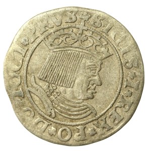 Zygmunt I Stary, Grosz 1531, Toruń. Prus/Prus (655)