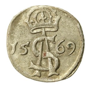 Sigismund II Augustus, Dwudenar 1569, Vilnius (673)