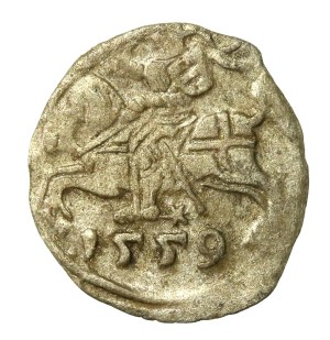 Sigismund II Augustus, Denarius 1559, Vilnius (676)