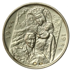 PRL, Medal Powstanie Warszawskie Ars Christiana 1984 - srebro (129)