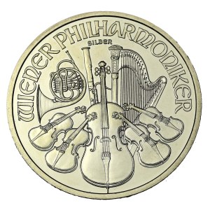 Austria, 1 1/2 euro 2009 - Filharmonia Wiedeńska, 1 uncja Ag 999 (135)
