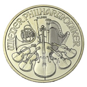 Austria, 1 1/2 Euros 2009 - Vienna Philharmonic, 1 oz Ag 999 (135)