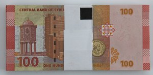 Syria, 100 funtów 2021. Paczka bankowa 100 szt. (853)