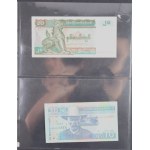 Zestaw banknotów zagranicznych 102 szt. banknotów (856)