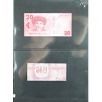 Zestaw banknotów zagranicznych 102 szt. banknotów (856)