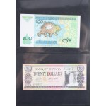 Zestaw banknotów zagranicznych 102 szt. banknotów (856)