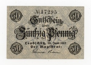 Głubczyce/Leobschütz, 50 fenigów 1917 (1036)