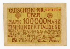 Bytom/Beuthen O.S., 100,000 marks 1923 (1041)