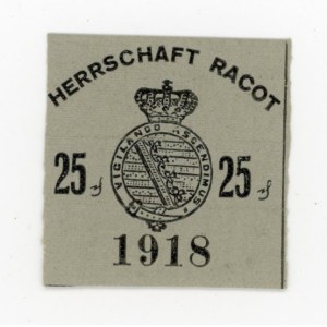 Racot, 25 fenigów 1918 (1047)