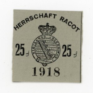 Racot, 25 fenig 1918 (1047)