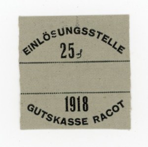 Racot, 25 fenig 1918 (1047)