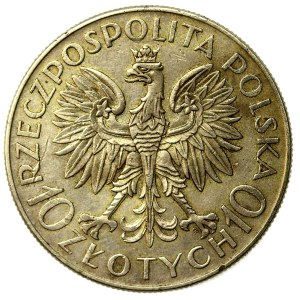 II RP, 10 gold 1933, John III Sobieski (833)