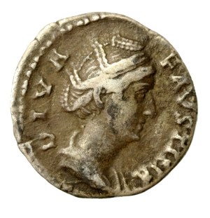Roman Empire, Faustina the Elder (138-141 AD), Denarius (140)