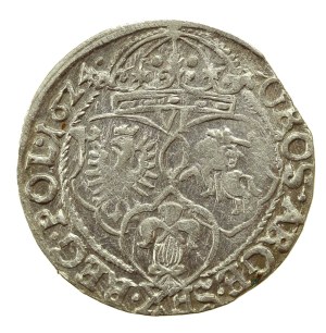 Sigismund III Vasa, Sixpence 1624 Kraków (906)