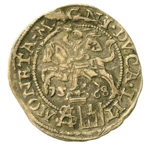 Sigismund II Augustus, Lithuanian penny per Polish foot 1568, Vilnius (913)