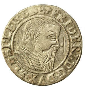 Silesia, Ks. Legnicko-Brzesko-Wołowskie, Frederick II Legnicki, penny 1544, Brzeg (918)