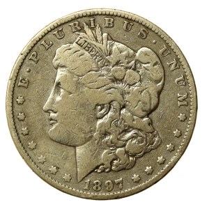 USA, 1 dolar 1897, Morgan, Nowy Orlean (144)