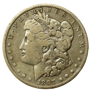 USA, 1 dolar 1897, Morgan, Nowy Orlean (144)
