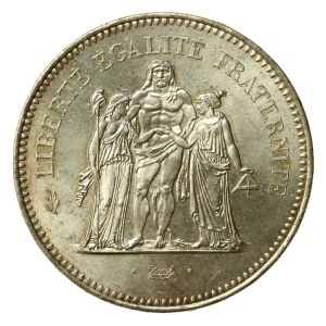 Francja, V Republika, 50 franków 1975 (147)