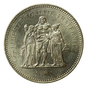 France, Fifth Republic, 50 francs 1977 (150)