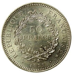 France, Fifth Republic, 50 francs 1977 (150)