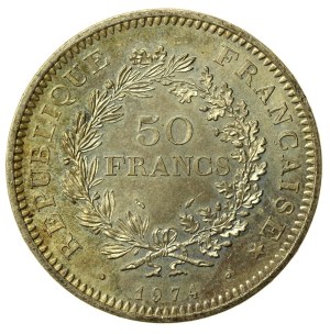 France, Fifth Republic, 50 francs 1974 (151)
