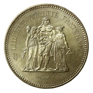 France, Fifth Republic, 50 francs 1977 (153)