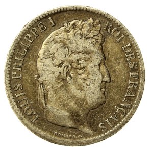 Francja, Ludwik Filip I, 5 franków 1831, Paryż (160)