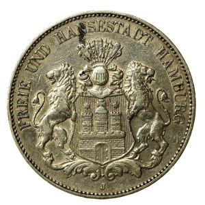 Niemcy, Hamburg, 5 marek 1903 (167)