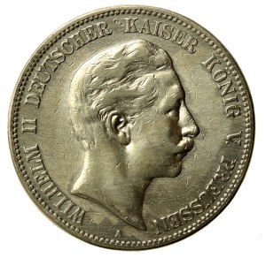 Germany, Prussia, Wilhelm II, 5 marks 1902 (170)