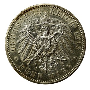 Niemcy, Prusy, Wilhelm II, 5 marek 1913 (173)