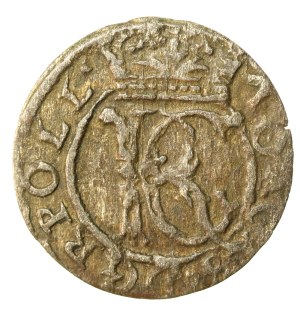 John II Casimir, Shelagh 1653, Vilnius. Inverted numeral 3 (928)