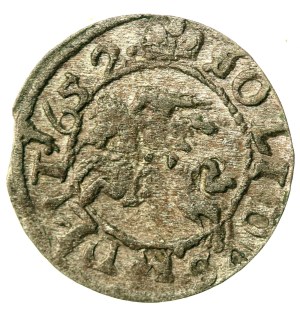 Jan II Kazimierz, Szeląg 1652, Wilno - BEZ herbu (932)