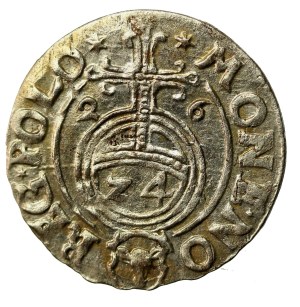 Zygmunt III Waza, Półtorak 1626, Bydgoszcz - Półkozic w tarczy ozdobnej (939)