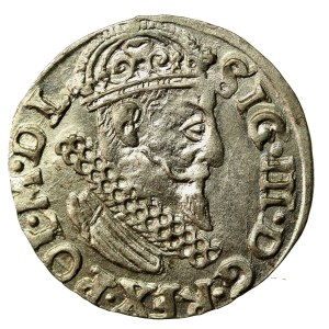 Zygmunt III Waza, Trojak 1622, Kraków. Menniczy (946)