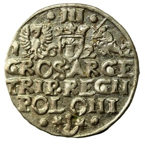 Zygmunt III Waza, Trojak 1622, Kraków. Menniczy (946)