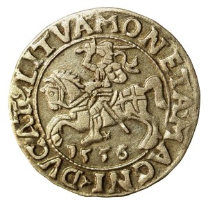Zygmunt II August, Półgrosz 1556 Wilno, LI/LITVA (959)