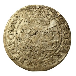 Jan II Kazimierz, Szóstak 1667 AT, Bydgoszcz (961)