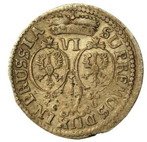 Prusy Książęce, Fryderyk Wilhelm, Szóstak 1686, Królewiec (966)