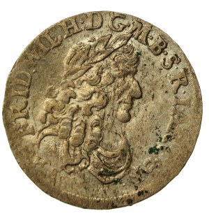 Prusy Książęce, Fryderyk Wilhelm, Szóstak 1683, Królewiec (967)