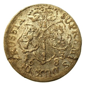 Prusy Książęce, Fryderyk Wilhelm, Szóstak 1683, Królewiec (967)