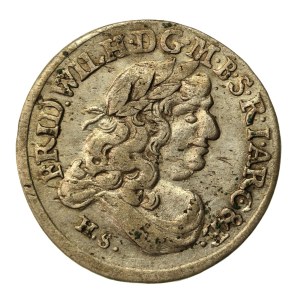 Prusy Książęce, Szóstak, 1682 HS, Królewiec (969)