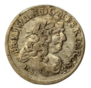 Ducal Prussia, Szóstak, 1682 HS, Königsberg (969)