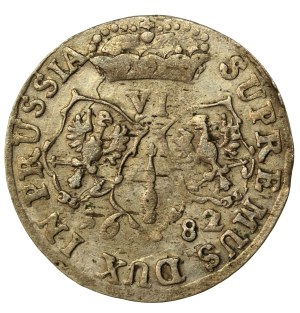 Ducal Prussia, Szóstak, 1682 HS, Königsberg (969)