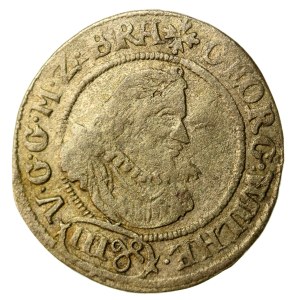 Ducal Prussia , George Wilhelm, 3 krajcars, no date. Rare (978)