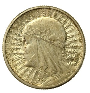 II RP, 2 gold 1934 Head of a Woman (980)